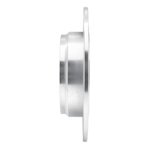 Acura TL Brake Rotor (1) - Rear Right - R1 Concepts - Drilled & Slotted - Silver - `99-`11